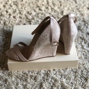 Imagine by Vince Camuto Wedge Bridal Heel